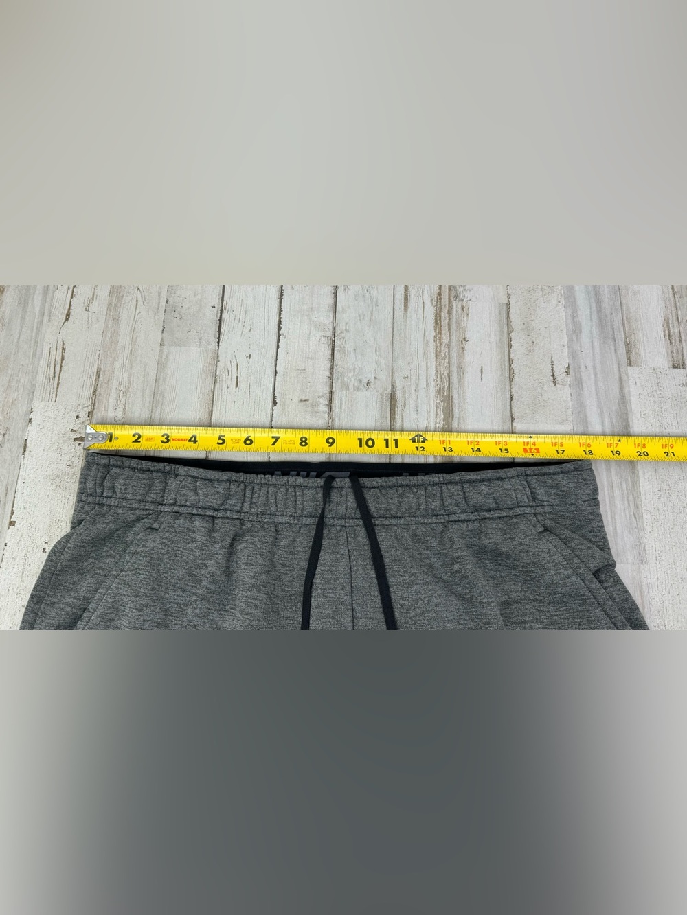 Nike Men's Gray Sweatpants Size XL Elastic Waist Activewear - Picture 6 of 10